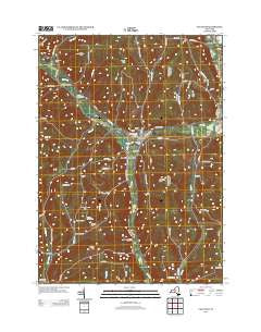 Van Etten New York Historical topographic map, 1:24000 scale, 7.5 X 7.5 Minute, Year 2013