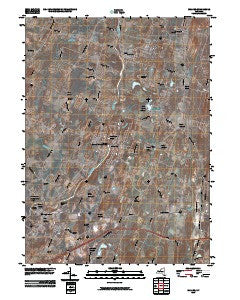 Walden New York Historical topographic map, 1:24000 scale, 7.5 X 7.5 Minute, Year 2010