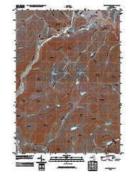 Warrensburg New York Historical topographic map, 1:24000 scale, 7.5 X 7.5 Minute, Year 2010