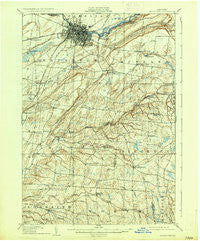 Watertown New York Historical topographic map, 1:62500 scale, 15 X 15 Minute, Year 1909