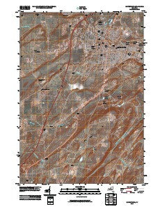 Watertown New York Historical topographic map, 1:24000 scale, 7.5 X 7.5 Minute, Year 2010