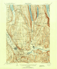 Wayland New York Historical topographic map, 1:62500 scale, 15 X 15 Minute, Year 1902