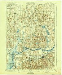 Weedsport New York Historical topographic map, 1:62500 scale, 15 X 15 Minute, Year 1902