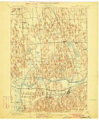 Weedsport New York Historical topographic map, 1:62500 scale, 15 X 15 Minute, Year 1902