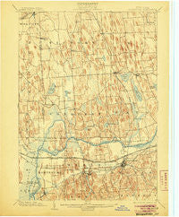 Weedsport New York Historical topographic map, 1:62500 scale, 15 X 15 Minute, Year 1902