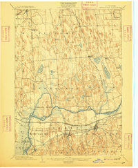 Weedsport New York Historical topographic map, 1:62500 scale, 15 X 15 Minute, Year 1902