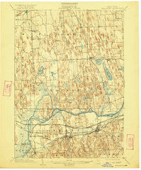 Weedsport New York Historical topographic map, 1:62500 scale, 15 X 15 Minute, Year 1902