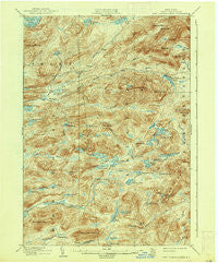 West Canada Lakes New York Historical topographic map, 1:62500 scale, 15 X 15 Minute, Year 1903