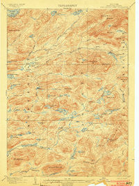 West Canada Lakes New York Historical topographic map, 1:62500 scale, 15 X 15 Minute, Year 1903