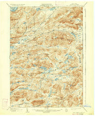 West Canada Lakes New York Historical topographic map, 1:62500 scale, 15 X 15 Minute, Year 1903