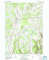 West Leyden New York Historical topographic map, 1:24000 scale, 7.5 X 7.5 Minute, Year 1955