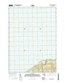West of Texas New York Current topographic map, 1:24000 scale, 7.5 X 7.5 Minute, Year 2016