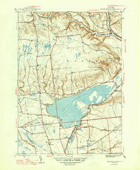 Westernville New York Historical topographic map, 1:31680 scale, 7.5 X 7.5 Minute, Year 1947