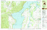 Westport Vermont Historical topographic map, 1:25000 scale, 7.5 X 15 Minute, Year 1980