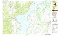 Westport Vermont Historical topographic map, 1:25000 scale, 7.5 X 15 Minute, Year 1980