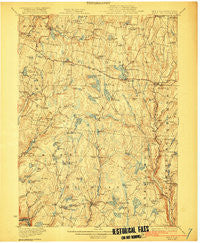White Lake New York Historical topographic map, 1:62500 scale, 15 X 15 Minute, Year 1922