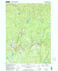 Willowemoc New York Historical topographic map, 1:24000 scale, 7.5 X 7.5 Minute, Year 1997