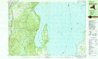 Willsboro Bay Vermont Historical topographic map, 1:25000 scale, 7.5 X 15 Minute, Year 1980