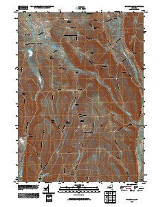 Willseyville New York Historical topographic map, 1:24000 scale, 7.5 X 7.5 Minute, Year 2010