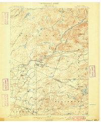 Wilmurt New York Historical topographic map, 1:62500 scale, 15 X 15 Minute, Year 1900