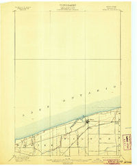 Wilson New York Historical topographic map, 1:62500 scale, 15 X 15 Minute, Year 1900