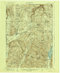 Winfield New York Historical topographic map, 1:62500 scale, 15 X 15 Minute, Year 1907