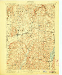 Winfield New York Historical topographic map, 1:62500 scale, 15 X 15 Minute, Year 1907