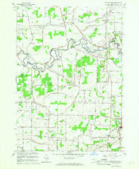 Wolcottsville New York Historical topographic map, 1:24000 scale, 7.5 X 7.5 Minute, Year 1965