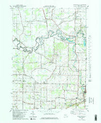 Wolcottsville New York Historical topographic map, 1:25000 scale, 7.5 X 7.5 Minute, Year 1980