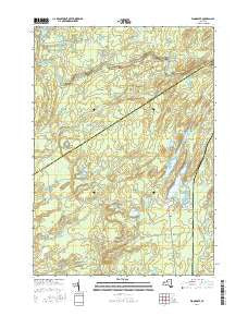 Woodgate New York Current topographic map, 1:24000 scale, 7.5 X 7.5 Minute, Year 2016