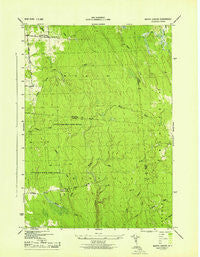 Worth Center New York Historical topographic map, 1:31680 scale, 7.5 X 7.5 Minute, Year 1943