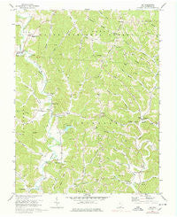 Aid Ohio Historical topographic map, 1:24000 scale, 7.5 X 7.5 Minute, Year 1972