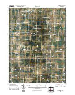 Alvordton Ohio Historical topographic map, 1:24000 scale, 7.5 X 7.5 Minute, Year 2011