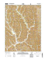 Amesville Ohio Historical topographic map, 1:24000 scale, 7.5 X 7.5 Minute, Year 2013