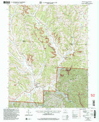 Amesville Ohio Historical topographic map, 1:24000 scale, 7.5 X 7.5 Minute, Year 2002