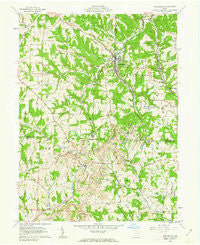 Amsterdam Ohio Historical topographic map, 1:24000 scale, 7.5 X 7.5 Minute, Year 1960