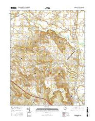 Andersonville Ohio Current topographic map, 1:24000 scale, 7.5 X 7.5 Minute, Year 2016