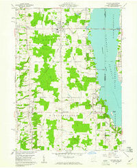 Andover Ohio Historical topographic map, 1:24000 scale, 7.5 X 7.5 Minute, Year 1959