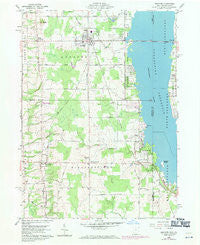 Andover Ohio Historical topographic map, 1:24000 scale, 7.5 X 7.5 Minute, Year 1959