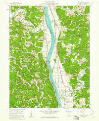Apple Grove West Virginia Historical topographic map, 1:24000 scale, 7.5 X 7.5 Minute, Year 1958