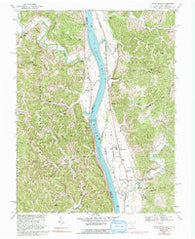 Apple Grove West Virginia Historical topographic map, 1:24000 scale, 7.5 X 7.5 Minute, Year 1968