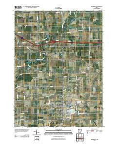 Archbold Ohio Historical topographic map, 1:24000 scale, 7.5 X 7.5 Minute, Year 2010