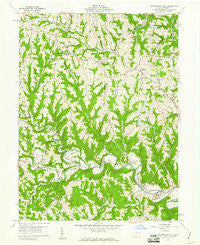 Armstrongs Mills Ohio Historical topographic map, 1:24000 scale, 7.5 X 7.5 Minute, Year 1960