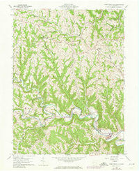 Armstrongs Mills Ohio Historical topographic map, 1:24000 scale, 7.5 X 7.5 Minute, Year 1960