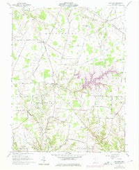 Ash Ridge Ohio Historical topographic map, 1:24000 scale, 7.5 X 7.5 Minute, Year 1961