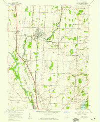 Ashville Ohio Historical topographic map, 1:24000 scale, 7.5 X 7.5 Minute, Year 1958