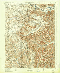 Bainbridge Ohio Historical topographic map, 1:62500 scale, 15 X 15 Minute, Year 1917