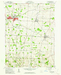 Baltimore Ohio Historical topographic map, 1:24000 scale, 7.5 X 7.5 Minute, Year 1961