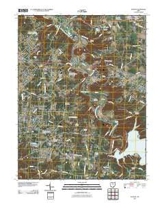 Batavia Ohio Historical topographic map, 1:24000 scale, 7.5 X 7.5 Minute, Year 2010