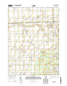Berkey Ohio Historical topographic map, 1:24000 scale, 7.5 X 7.5 Minute, Year 2013